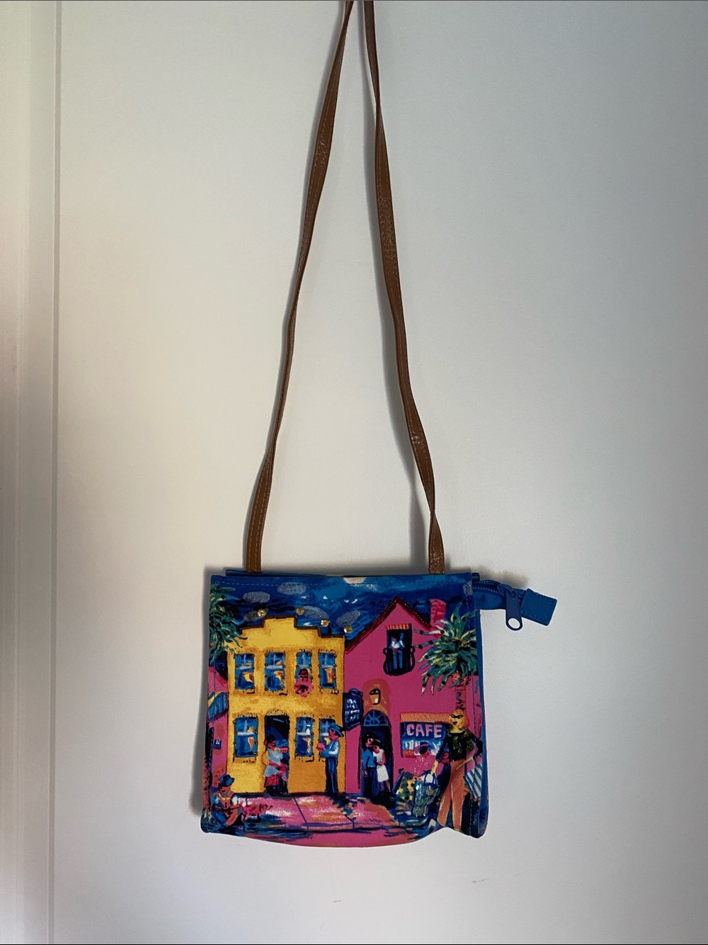 Merono Crossbody Beaded Cafe Purse